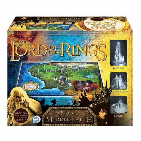 The Lord Of The Rings 4D Puzzle